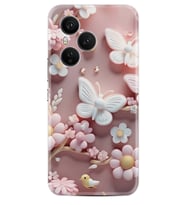 Honor 400 Pro Kılıf Boutique Baskılı Resimli Pembe Kelebekler Pcode -088