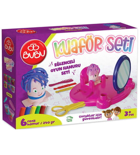 Bu-Bu Oyun Hamuru Seti Kuaför (L) BUBU-OH0014