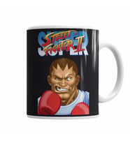 Street Fighter Balrog Kupa Bardak Porselen