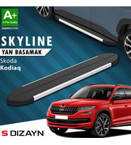 S-Dizayn Skoda Kodiaq Skyline Aluminyum Yan Basamak 193 Cm 2017-2023 A+ Kalite