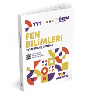 TYT FEN BİLİMLERİ 10'LU Branş Denemeleri  Video Çözümlü  ÖSYM Tarzında (Çok Renkli)