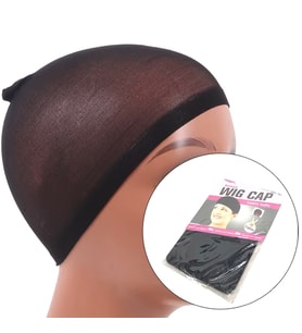 Peruk Takım Bonesi &Amp; Filesi / Siyah / 1 Paket / 2 Adet