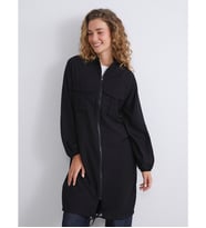 LCW Modest Siyah Dik Yaka Kadın Tunik