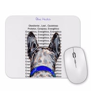 Blue Heeler Pug Köpek Mouse Pad