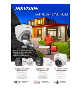 HIKVISION 2MP Dome 2.8mm Analog Kamera DS-2CE76D0T-EXLPF