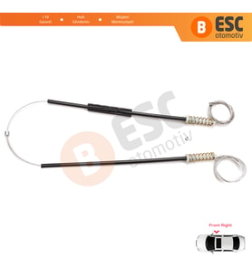 Toyota Carina E T19 Corona Caldina T190 1992-1997 İçin Elektrikli Ön Sağ Kapı Cam Kriko Tamir Seti