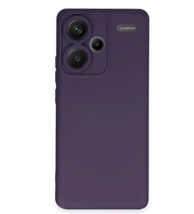 Redmi Note 13 Pro Plus Kılıf Nano içi Kadife Silikon - Mor