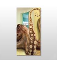 Ahtapot Kanvas Tablo 90x135cm (Karışık)