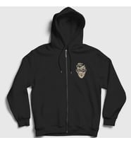Presmono Unisex Siyah Rain In July Müzik Neck Deep Fermuarlı Kapüşonlu Sweatshirt 481977tt