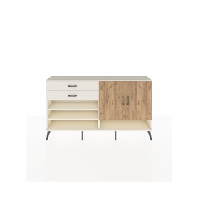 Arges Konsol 4 Raflı 2 Çekmeceli 2 Kapaklı 176x30x99 Aytaşı-Çam/Aytaşı