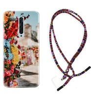 Oppo Reno 2Z 4 Lite 4 Pro 5 6 7 A31 Kılıf Boyun Asklı Rasta Silikon Gerçek Çiçekler 1743