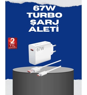 67 Watt Turbo Charge Başlık Vivo Y20 Y35 Y55 Uyumlu