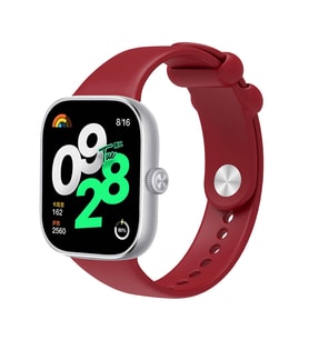 Xiaomi Redmi Watch 4 Uyumlu Kordon Silikon Spor Geçmeli Zore KRD-109 Kayış