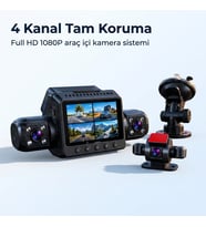 9720 Araç Kamerası? 4 Kamerali