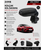 Opel Corsa F 2020 - Kolçak Kol Dayama Siyah