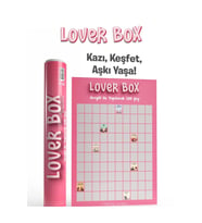 Sevgiliyle Yapılacak 100 Şey  Kazı Kazan Poster  Lover Box