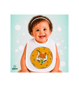 Zootropolis Nick Keten Bebek Mama Önlüğü – Yumuşak, Emici, Yıkanabilir, Özel Tasarım P214
