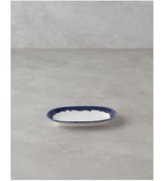 Larry Porselen Kayık Tabak 19 Cm Lacivert