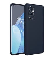Coverzone One Plus 9 Pro ?le Uyumlu K?l?f Z-Mara Lansman Vieri Tam Koruma Arka Kapak Kamera Koruma �?k?nt?l? P�r�zs�z Y�zey Lacivert