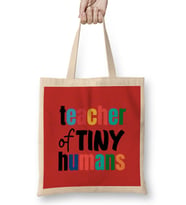 Teacher Gift-Learning Inspire-Science Student School-Inspirational KIDS WOMEN Men Bez Çanta Uzun Saplı