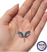 925 Ayar Gümüş Tasarım Kadın Kolye Farklı Model Seçenekleri (Model 2)