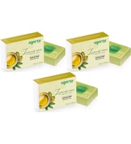 Agarta El Yapımı Doğal Sabun 150GR Zeytinyağlı (3 Lü Set)