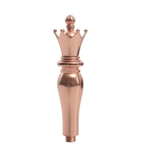 Mum Mühür Damga Kolu Premium Metal Kraliyet Tacı Rose Gold