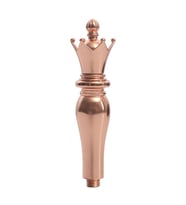 Mum Mühür Damga Kolu Premium Metal Kraliyet Tacı Rose Gold