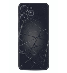 Xiaomi Poco M6 Pro 5G Kılıf Silikon Desen Özel Seri Dikenli Tel 1779