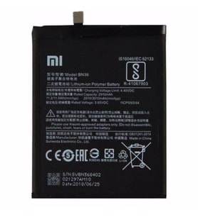 Xiaomi Mi A2 / Mi 6x BN36 Batarya Pil  Orjinal