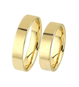 4.5mm Kibrit Çöpü Altın Alyans