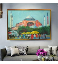 Altın Çerçeveli dekoratif tablo a1811 (Gold)