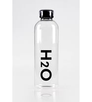 Tohana Borosilikat Cam Matara 1 Litre Siyah H2O81001