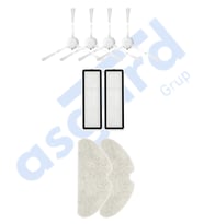 Dreame F9 PRO Uyumlu 4 Yan Fırça 2 Filtre 2 Mop PKT-iasgf0000267
