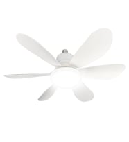 FENY FN-F80 ZEFİRA BEYAZ 3 Kademeli Hız 30W 52cm Pervane Çapı 3 Renk Işık Ultr - SSSSSS4316-9