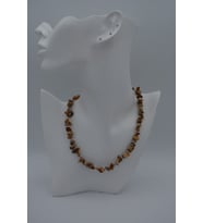 STONEAGE JASPER TAŞLI KOLYE (Altın / Dore)