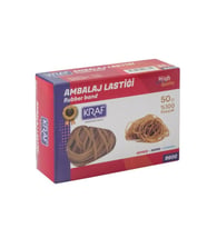 Kraf Ambalaj Lastiği %100 Kauçuk 50 gr. 