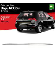 Drs Tuning Golf Uyumlu 7 Krom Bagaj Alt Çıta 2013-2020