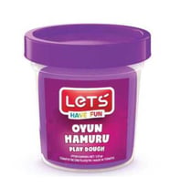 Lets Oyun Hamuru 115Gr Mor - 2 adet