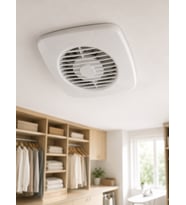 Ev Tipi Dekoratif Aspiratör 16 W 180 m³/h Banyo Mutfak WC Havalandırma Çözümü