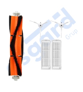 Xiaomi Mop 2 Pro (MJST1SHW) -Mop 2 Lite Uyumlu 1 Ana Fırça 2 Yan Fırça 2 Filtre PKT-iasgf0000367