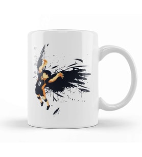 Haikyuu Kageyama Minimalist Kupa Bardak Porselen