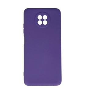Xiaomi Redmi Note 9 5g Kılıf Nano İçi Kadife Silikon - Mor