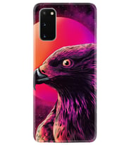 Samsung A02S A03S A10 A12 A13 A21S A22 Kılıf Desenli Silikon Red Eagle 1752