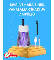Çocuk Ve Evcil Hayvan Dostu Sivrisinek Yakalama Lambası