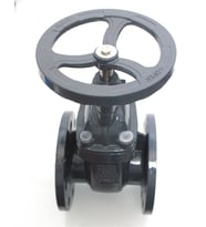DN80 PN16 Flanşlı Sürgülü Vana – GGG50 Döküm Gate Valve Tecflow BGV08