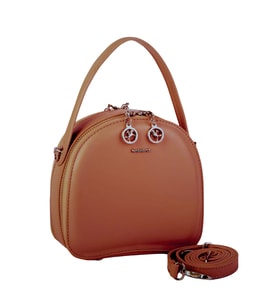 Nas Bag Mini Kadın El ve Çapraz Çanta - Taba Zra