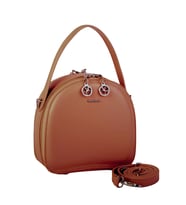 Nas Bag Mini Kadın El ve Çapraz Çanta - Taba Zra