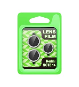 Xiaomi Note 14 5g Raze Metal Kamera Lens - Gümüş
