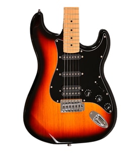 Madison MEG-3TS Elektro Gitar (Sunburst)  Strat Tipi Klasik Rock Gitarı